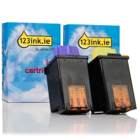 Lexmark 12A1975 (#75) black + 15M0125 (#25) colour ink cartridge 2-pack (123ink version) 040059