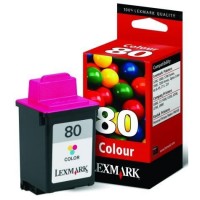Lexmark 12A1980 (#80) colour ink cartridge (original Lexmark) 040030