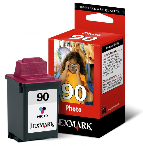 Lexmark 12A1990 (#90) photo cartridge (original) 12A1990E 040040 - 1