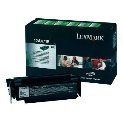 Lexmark 12A4715 high capacity black toner (original) 12A4715 034395 - 1