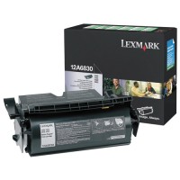 Lexmark 12A6830 black toner (original Lexmark) 034220
