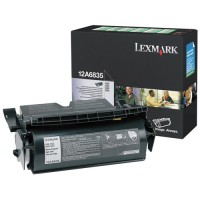 Lexmark 12A6835 high-capacity black toner (original Lexmark) 034225