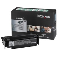Lexmark 12A7415 high-capacity black toner (original Lexmark) 034110