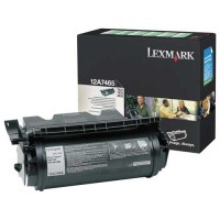 Lexmark 12A7465 extra high capacity black toner (original) 12A7465 034355