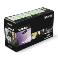 Lexmark 12A8420 black toner (original Lexmark) 034255