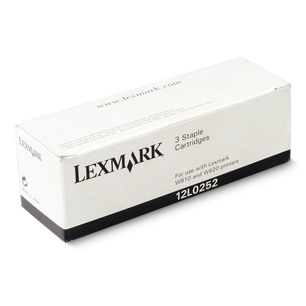 Lexmark 12L0252 staples for finisher (original) 12L0252 034640 - 1