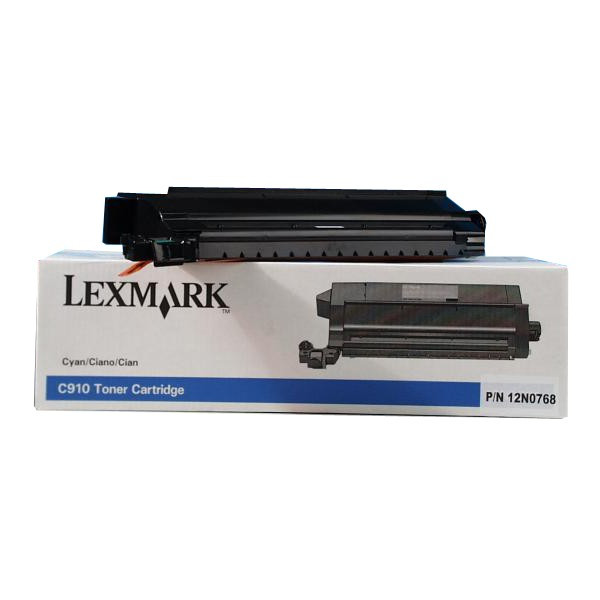 Lexmark 12N0768 cyan toner (original Lexmark) 034555 - 1