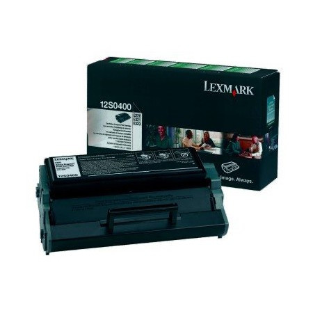 Lexmark 12S0400 black toner (original) 12S0400 034310 - 1