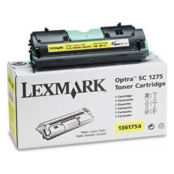 Lexmark 1361754 yellow toner (original) 1361754 034070 - 1