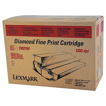 Lexmark 1382150 high capacity black toner (original) 1382150 034020 - 1