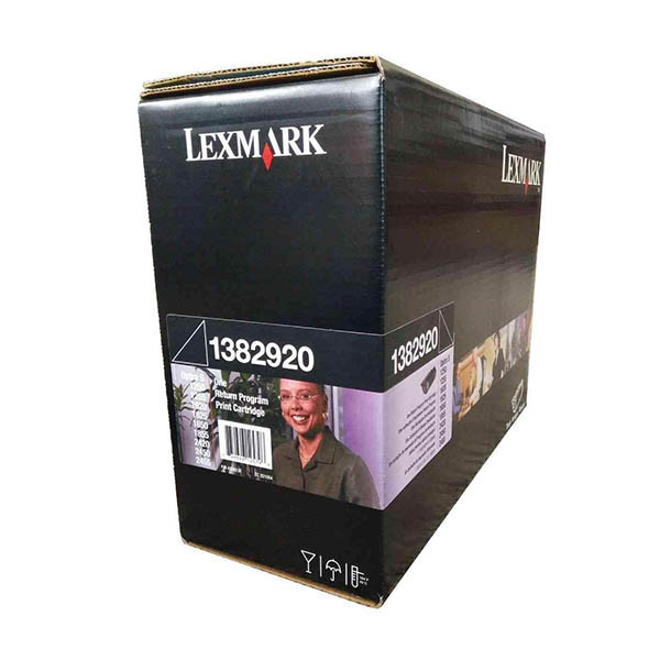 Lexmark 1382920 black toner (original Lexmark) 034340 - 1