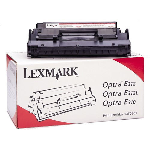 Lexmark 13T0301 black toner (original) 13T0301 034200 - 1