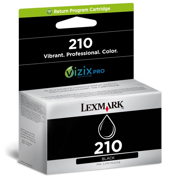 Lexmark 14L0173E (#210) black ink cartridge (original Lexmark) 040600 - 1