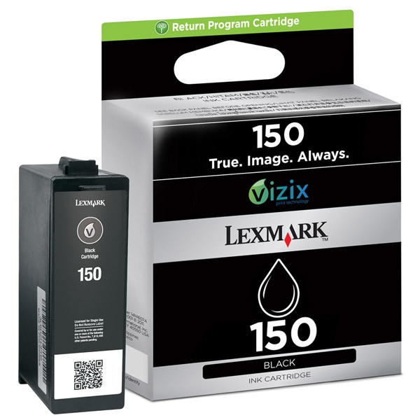 Lexmark 14N1607E (#150) black ink cartridge (original) 14N1607E 040456 - 1