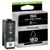 Lexmark 14N1607E (#150) black ink cartridge (original Lexmark)