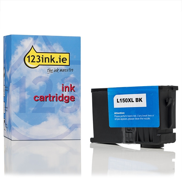 Lexmark 14N1614E (#150XL) high capacity black ink cartridge (123ink version) 14N1614EC 040465 - 1