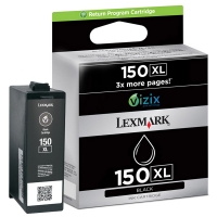 Lexmark 14N1614E (#150XL) high capacity black ink cartridge (original) 14N1614E 040464