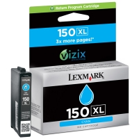 Lexmark 14N1615E (#150XL) high capacity cyan ink cartridge (original) 14N1615E 040466