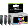 Lexmark 14N1807E (#150XL) C/M/Y ink cartridge 3-pack (original Lexmark) 040482 - 1