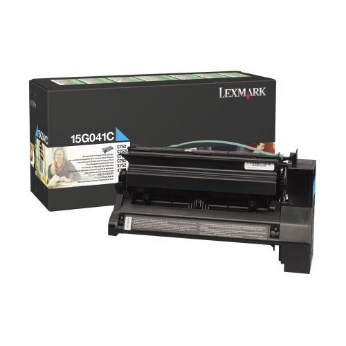 Lexmark 15G041C cyan toner (original Lexmark) 034520 - 1