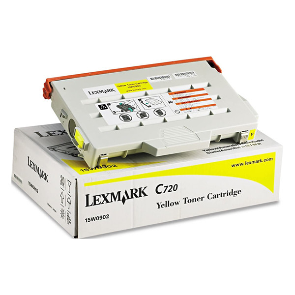 Lexmark 15W0902 yellow toner (original) 15W0902 034470 - 1