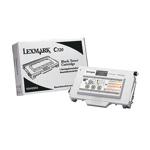 Lexmark 15W0903 black toner (original) 15W0903 034475 - 1