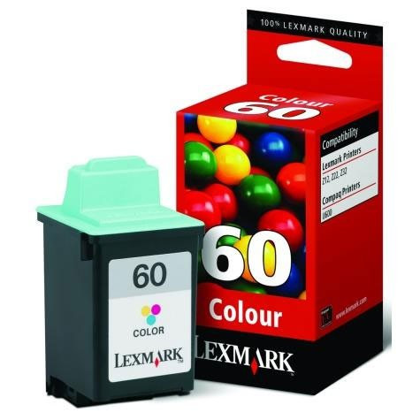 Lexmark 17G0060 (#60) colour ink cartridge (original Lexmark) 17G0060E 040070 - 1