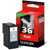 Lexmark 18C2130E (#36) black ink cartridge (original Lexmark)