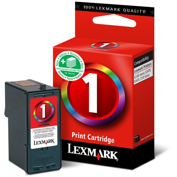 Lexmark 18CX781 (#1) colour ink cartridge (original Lexmark) 040289 - 1