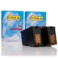 Lexmark 18L0032 (#82) black ink cartridge 2-pack (123ink version) 040196