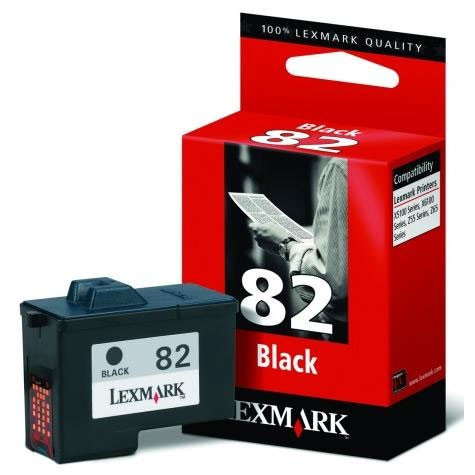 Lexmark 18L0032 (#82) black ink cartridge (original) 18L0032E 040190 - 1