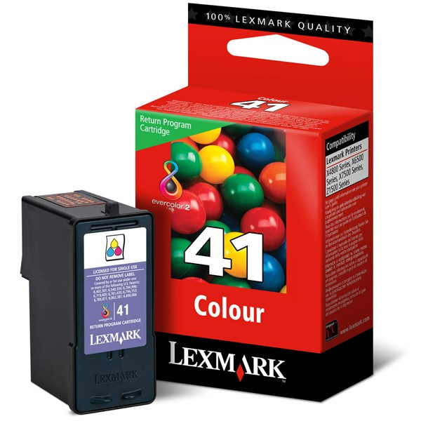 Lexmark 18Y0141 (#41) colour ink cartridge (original) 18Y0141E 040350 - 1