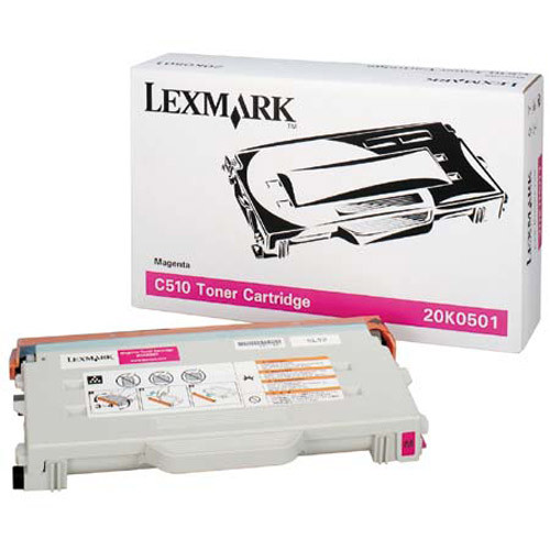 Lexmark 20K0501 magenta toner (original) 20K0501 034410 - 1