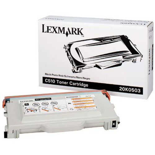 Lexmark 20K0503 black toner (original) 20K0503 034420 - 1