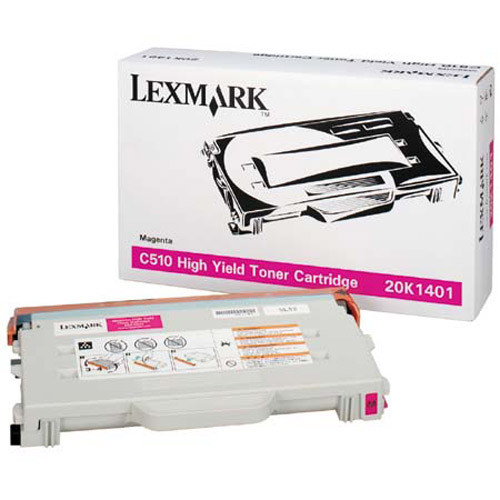 Lexmark 20K1401 high capacity magenta toner (original) 20K1401 034430 - 1