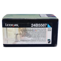 Lexmark 24B5587 cyan toner (original Lexmark) 24B5587 037398