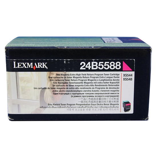 Lexmark 24B5588 magenta toner (original Lexmark) 24B5588 037400 - 1