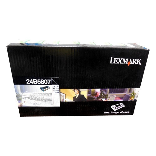 Lexmark 24B5807 black toner (original Lexmark) 24B5807 037426 - 1