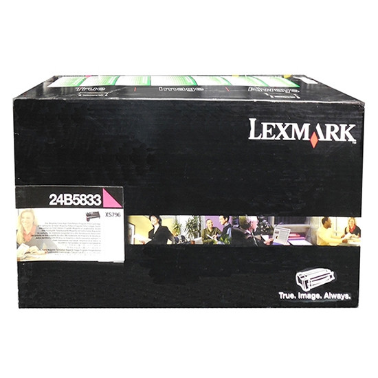 Lexmark 24B5833 magenta toner (original Lexmark) 24B5833 037410 - 1