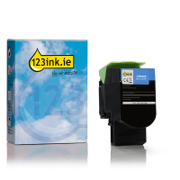 Lexmark 24B6008 cyan toner (123ink version)