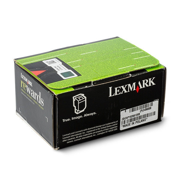 Lexmark 24B6008 cyan toner (original Lexmark) 24B6008 037446 - 1