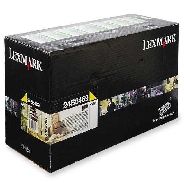 Lexmark 24B6469 yellow toner (original Lexmark) 24B6469 037726 - 1