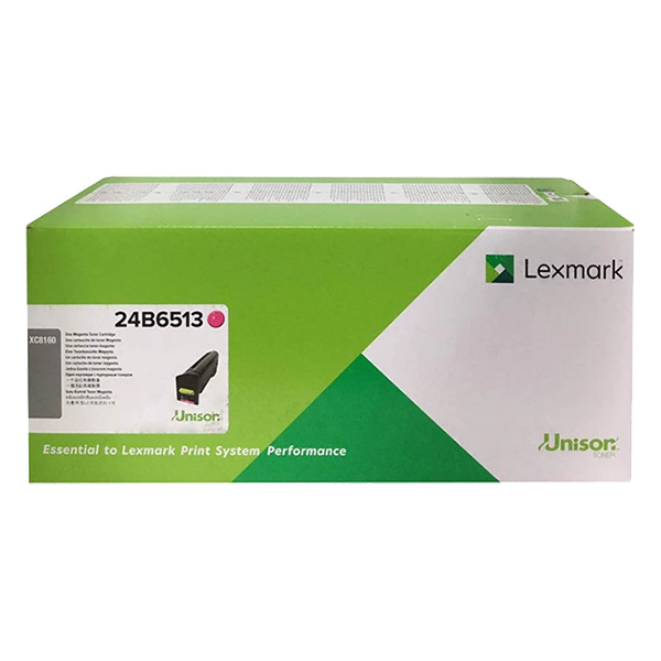 Lexmark 24B6513 magenta toner (original Lexmark) 24B6513 037808 - 1