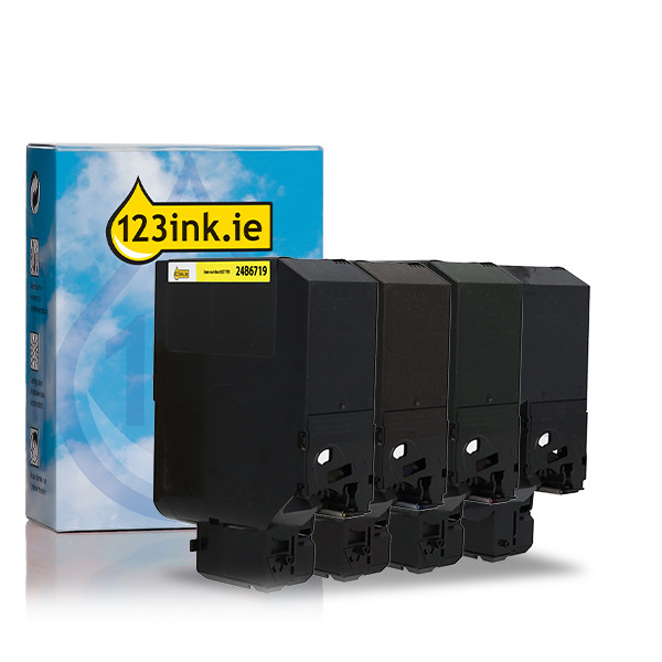 Lexmark 24B67 BK/C/M/Y toner 4-pack (123ink version) 131999 - 1