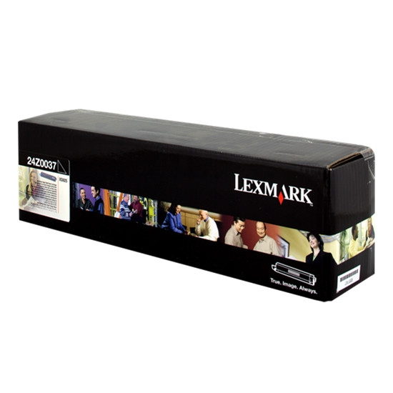 Lexmark 24Z0037 black toner (original Lexmark) 24Z0037 037706 - 1