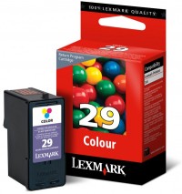 Lexmark 29 colour ink cartridge, 18C1429 (original lexmark) 18C1429E 040310