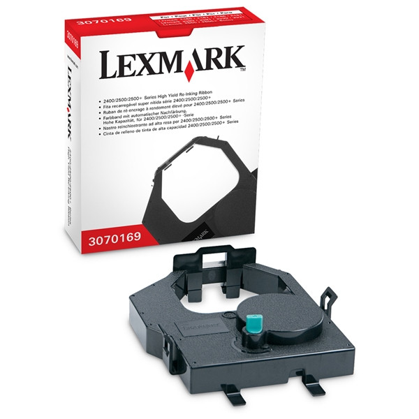 Lexmark 3070169 high capacity black ink ribbon (original) 3070169 040398 - 1