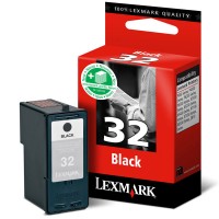 Lexmark 32 (18CX032) black ink cartridge (original Lexmark) 18CX032E 040219