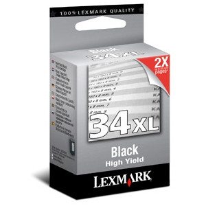Lexmark 34XL (18C0034) high capacity black ink cartridge (original Lexmark) 18C0034E 040270 - 1