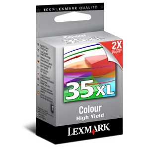 Lexmark 35XL (18C0035) colour high capacity ink cartridge (original Lexmark) 18C0035E 040280 - 1